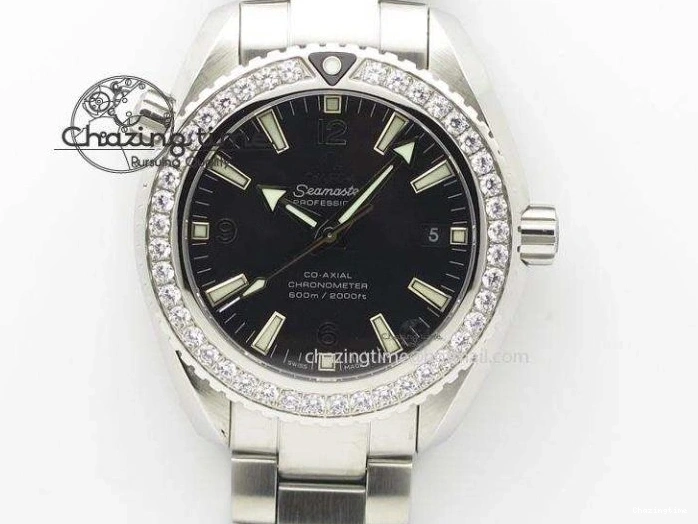 0228 Cozy Speedmaster Racing 40mm SS Black Dial On SS Bracelet A7750 ( Free Rubber Strap ) 8252